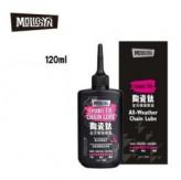 LUBRICANTE DE CADENA MOLICSYN TIO2 CERAMIC X120ML CON TECNOLOGÍA EXXONMOBIL DE ALTA RESITENCIA A LA CORROSION