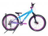 AND-ES STUNT R26 1X8 CUADRO ALUM DISCO MECANICO ROSA/NEGRO AZUL/BLANCO NEGRO/BLANCO