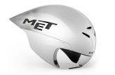 MET DRONE WIDE BODY II - TRIATLON/CONTRARELOJ - BLANCO/SILVER- M - 430G