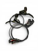 SET FRENO A DISCO AND-ES HIDRA DEL+TRAS 2 PISTONES CON ROTOERES 160MM