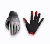 GUANTES BLUEGRASS VAPOR LITE DEDOS LARGOS PARTE SUPERIOR MESH PERFORADO PALMAS VENTILADAS AJUSTE MINIMALISTA FRAFICA SUBLIMADA APLICACION SILICONAS EN DEDOS FRENADO APTO TOUCH SCREEN COLORES AZUL/NEGRO/ROJO TALLES/S/M/L/XL